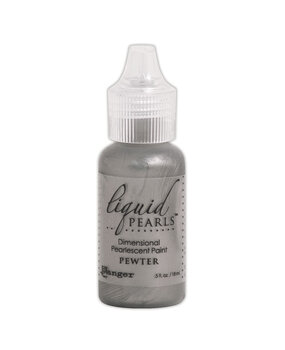 Ranger Ranger Liquid Pearls Pewter 0.5 fl oz (LPL46813)