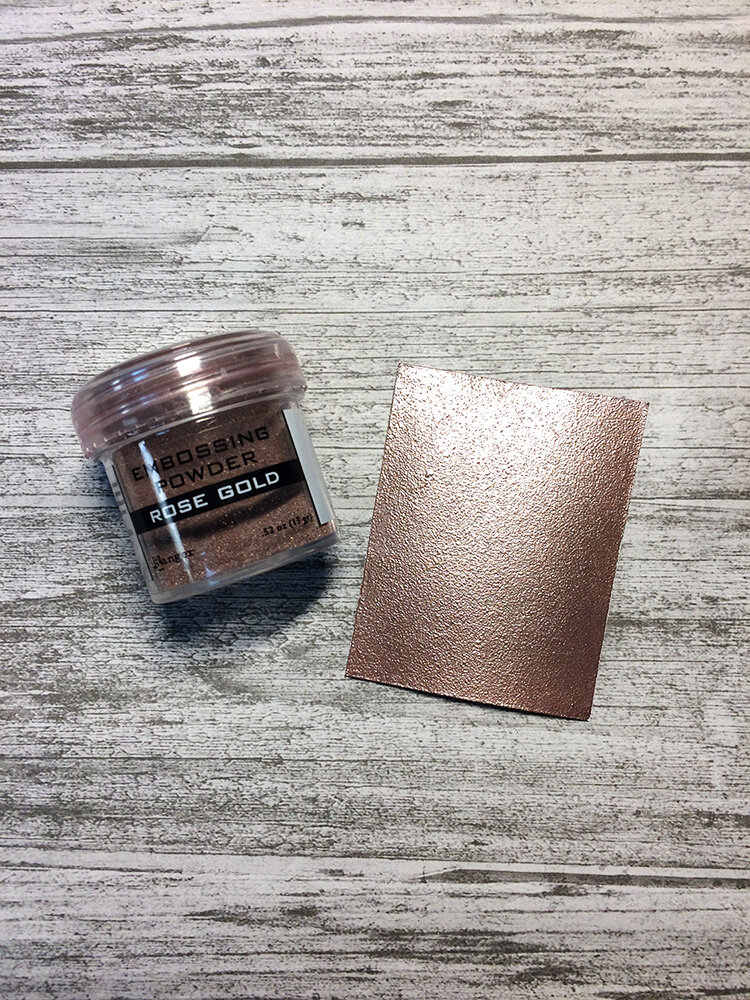 Ranger Ranger Embossing Powder Rose Gold Metallic 1 oz (EPJ60390) Ranger Ranger Embossing Powder Rose Gold Metallic 1 oz (EPJ60390)