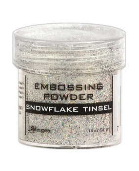 Ranger Ranger Embossing Powder Snowflake Tinsel 1 oz (EPJ37453)