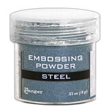 Ranger Ranger Embossing Powder Steel Metallic 1 oz (EPJ66873)