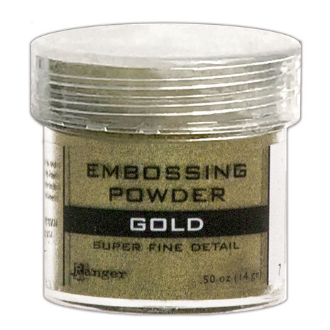 Ranger Ranger Embossing Powder Super Fine Gold 1 oz (EPJ37408) Ranger Ranger Embossing Powder Super Fine Gold 1 oz (EPJ37408)
