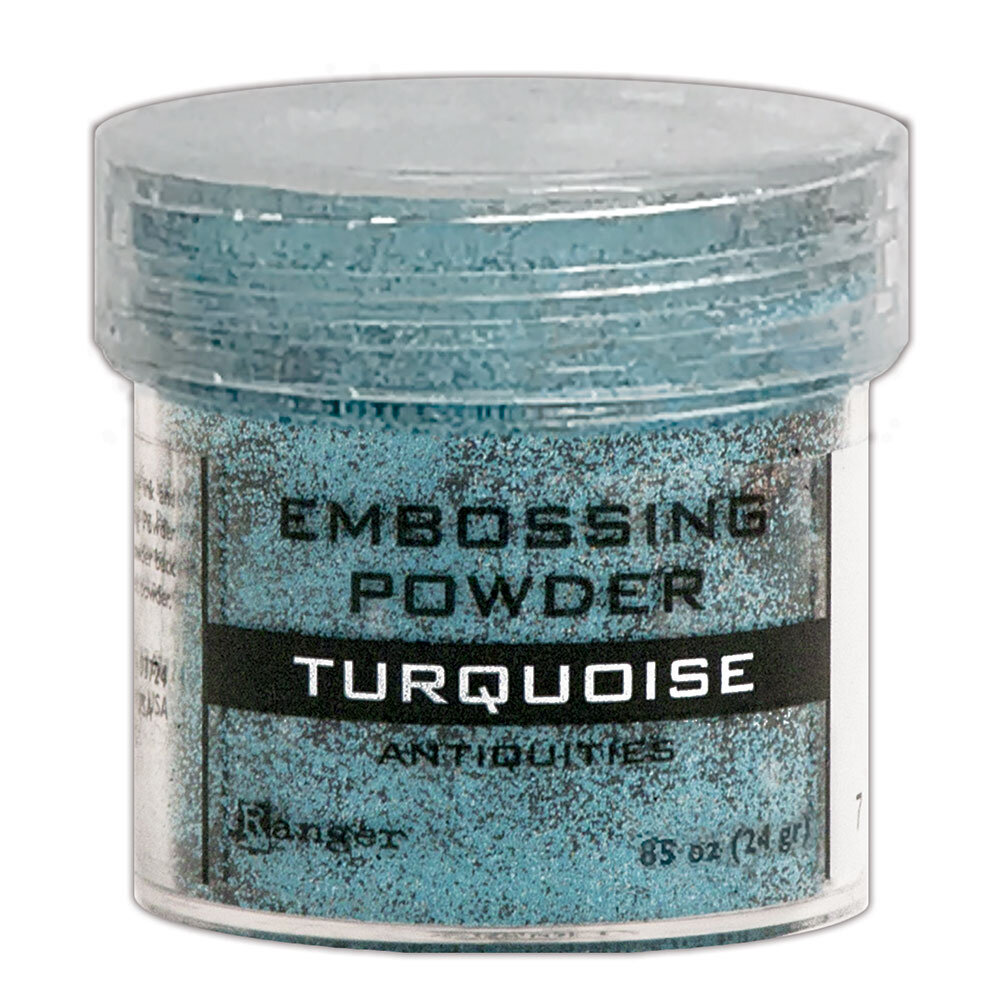 Ranger Ranger Embossing Powder Turquoise 1 oz (EPJ36692) Ranger Ranger Embossing Powder Turquoise 1 oz (EPJ36692)