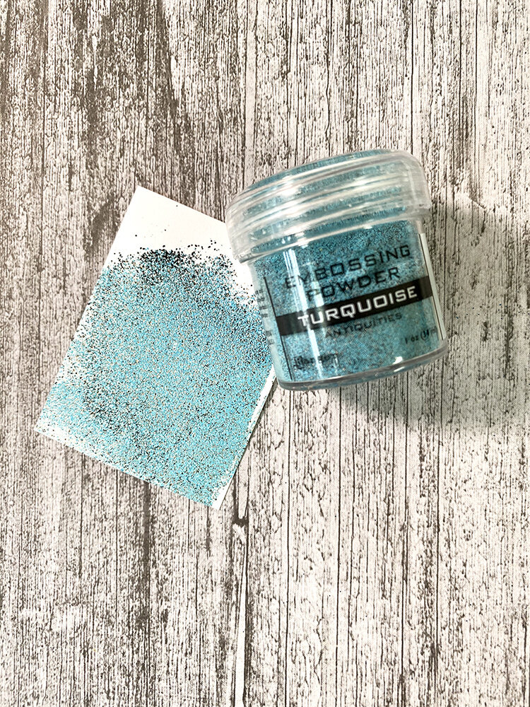 Ranger Ranger Embossing Powder Turquoise 1 oz (EPJ36692) Ranger Ranger Embossing Powder Turquoise 1 oz (EPJ36692)