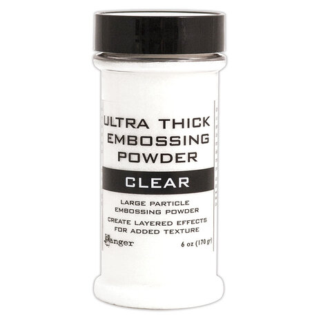 Ranger Ranger Embossing Powder Ultra Thick Clear 6 oz (SUZ09283) Ranger Ranger Embossing Powder Ultra Thick Clear 6 oz (SUZ09283)