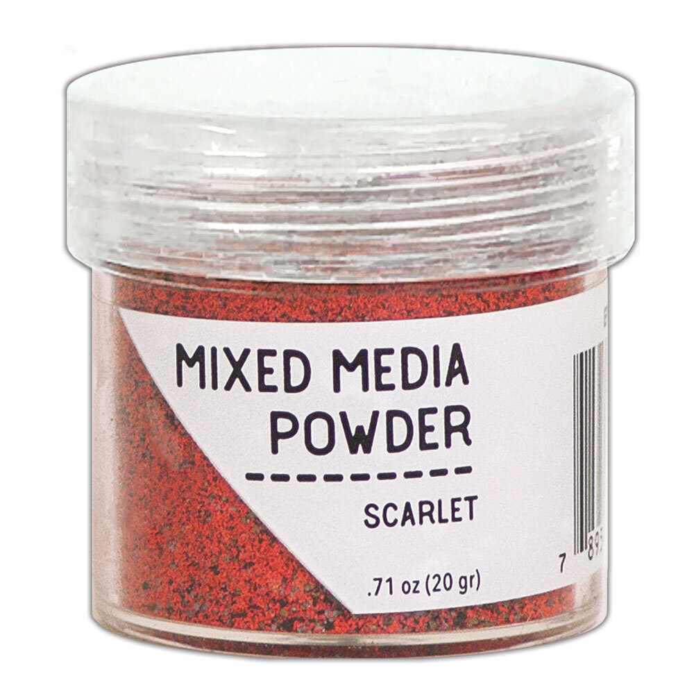 Ranger Ranger Embossing Powder Mixed Media Scarlet 1 oz (EPM64046) (DISCONTINUED) Ranger Ranger Embossing Powder Mixed Media Scarlet 1 oz (EPM64046) (DISCONTINUED)