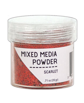 Ranger Ranger Embossing Powder Mixed Media Scarlet 1 oz (EPM64046) (DISCONTINUED) Ranger Ranger Embossing Powder Mixed Media Scarlet 1 oz (EPM64046) (DISCONTINUED)