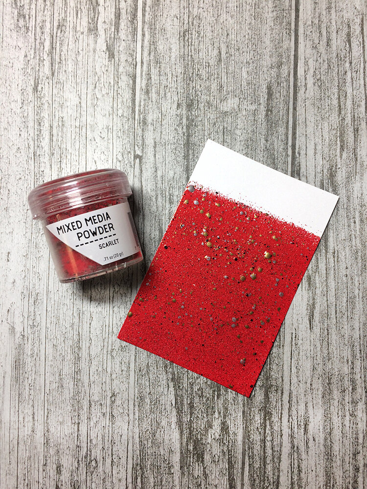 Ranger Ranger Embossing Powder Mixed Media Scarlet 1 oz (EPM64046) (DISCONTINUED) Ranger Ranger Embossing Powder Mixed Media Scarlet 1 oz (EPM64046) (DISCONTINUED)