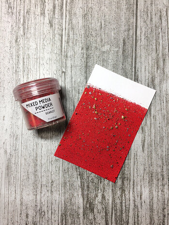 Ranger Ranger Embossing Powder Mixed Media Scarlet 1 oz (EPM64046) (DISCONTINUED) Ranger Ranger Embossing Powder Mixed Media Scarlet 1 oz (EPM64046) (DISCONTINUED)