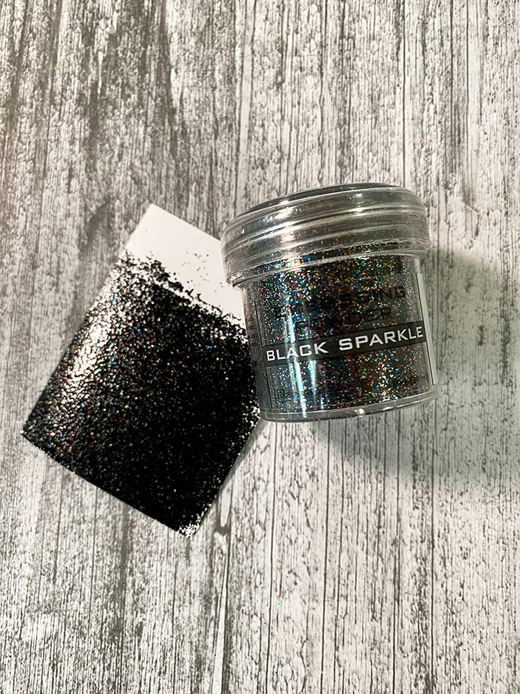 Ranger Ranger Embossing Powder Black Sparkle 1 oz (EPJ37460) Ranger Ranger Embossing Powder Black Sparkle 1 oz (EPJ37460)