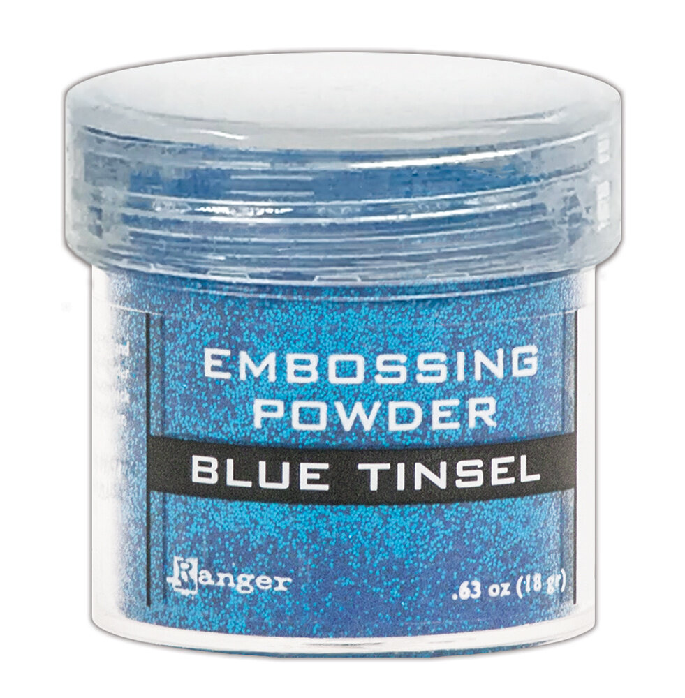 Ranger Ranger Embossing Powder Blue Tinsel 1 oz (EPJ41030)