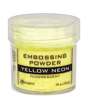 Ranger Ranger Embossing Powder Fluorescent Yellow Neon 1 oz (EPJ79088) Ranger Ranger Embossing Powder Fluorescent Yellow Neon 1 oz (EPJ79088)