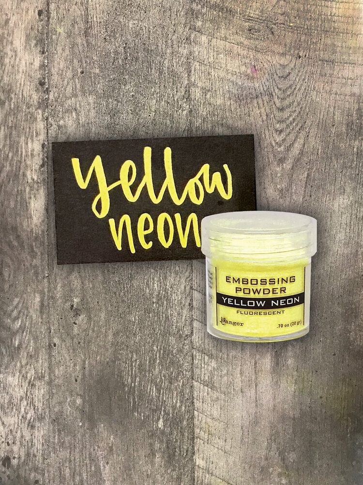Ranger Ranger Embossing Powder Fluorescent Yellow Neon 1 oz (EPJ79088) Ranger Ranger Embossing Powder Fluorescent Yellow Neon 1 oz (EPJ79088)