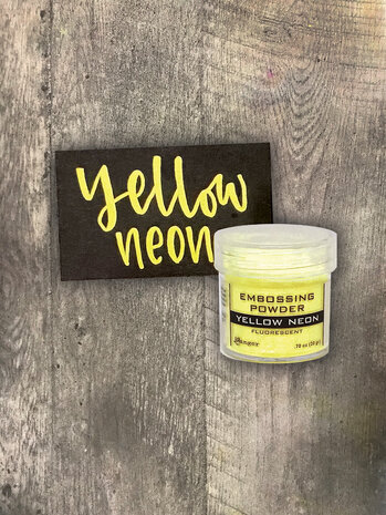 Ranger Ranger Embossing Powder Fluorescent Yellow Neon 1 oz (EPJ79088) Ranger Ranger Embossing Powder Fluorescent Yellow Neon 1 oz (EPJ79088)