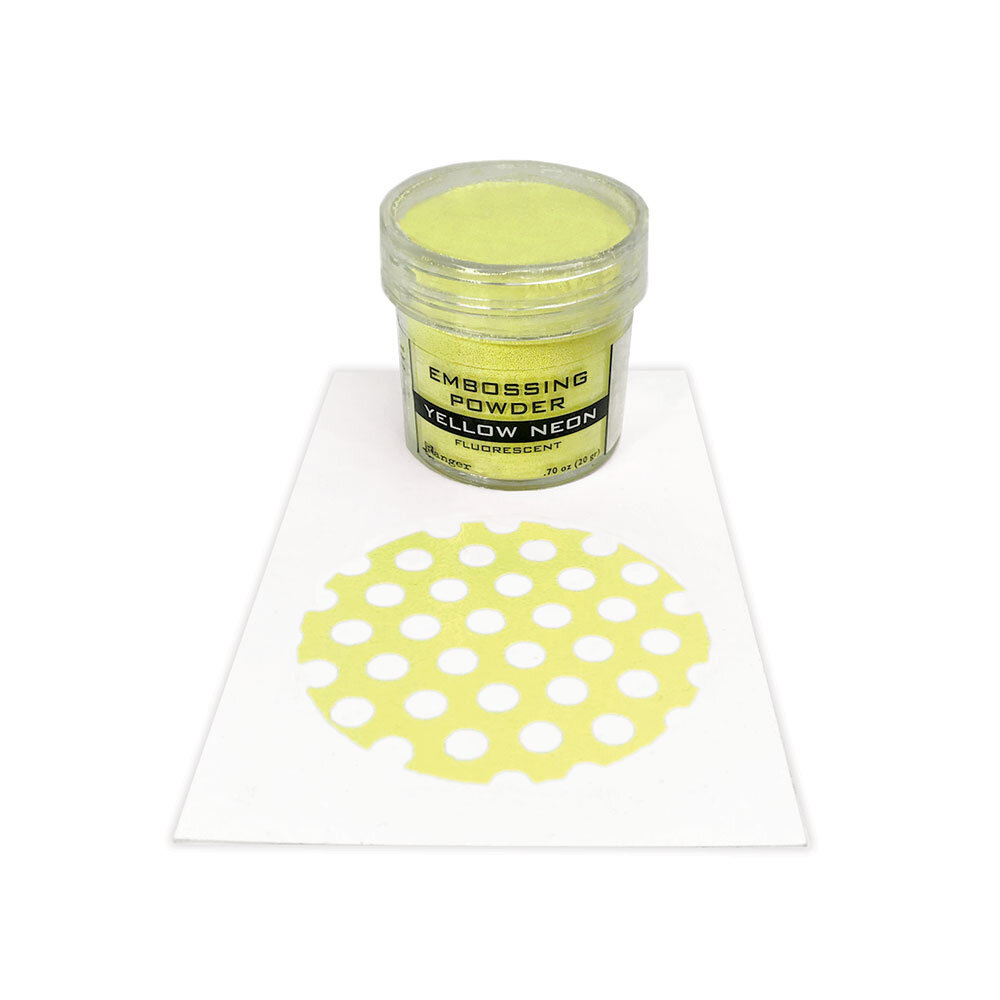 Ranger Ranger Embossing Powder Fluorescent Yellow Neon 1 oz (EPJ79088) Ranger Ranger Embossing Powder Fluorescent Yellow Neon 1 oz (EPJ79088)