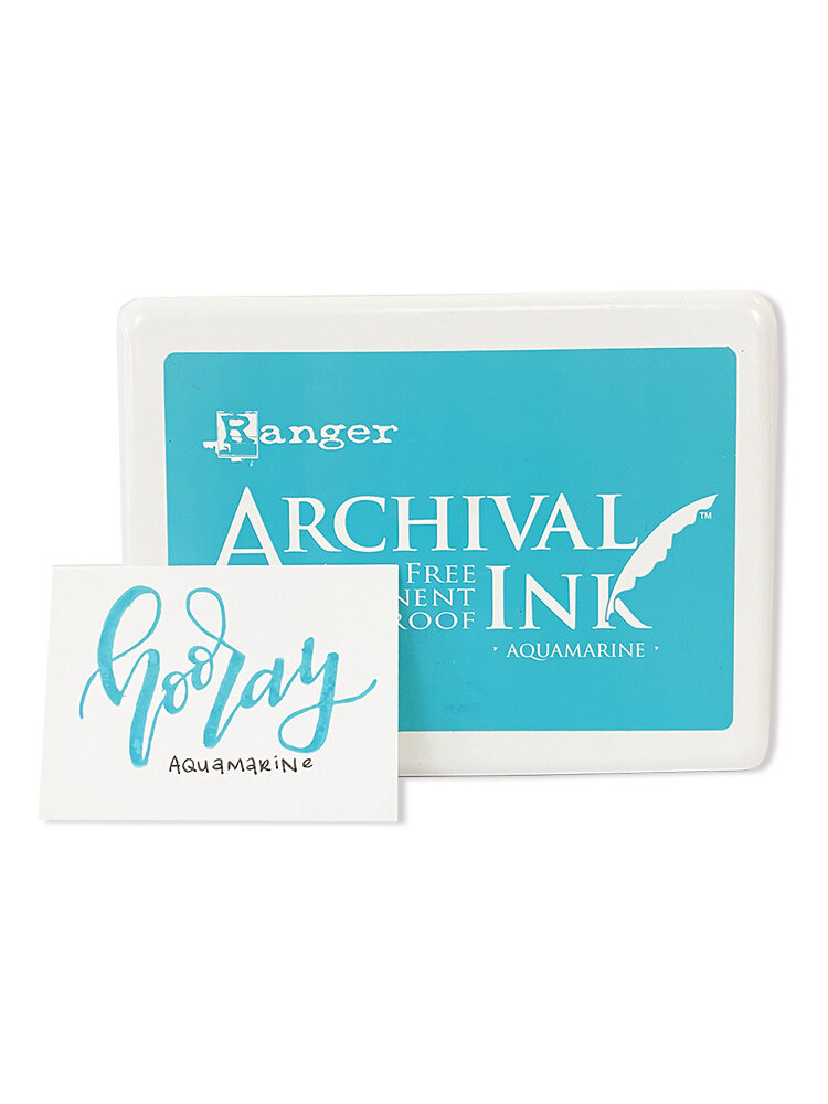 Ranger Ranger Archival Ink Jumbo Pad Aquamarine (A3P64701) (DISCONTINUED) Ranger Ranger Archival Ink Jumbo Pad Aquamarine (A3P64701) (DISCONTINUED)