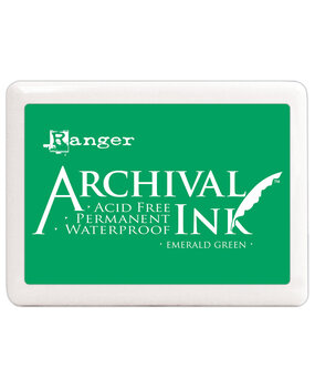 Ranger Ranger Archival Ink Jumbo Pad Emerald Green (A3P30515) (DISCONTINUED)