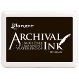 Ranger Ranger Archival Ink Jumbo Pad Jet Black (A3P06701)