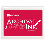 Ranger Ranger Archival Ink Jumbo Pad Vermillion (A3P30522) (DISCONTINUED)