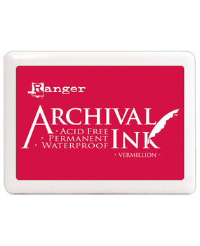 Ranger Ranger Archival Ink Jumbo Pad Vermillion (A3P30522) (DISCONTINUED)