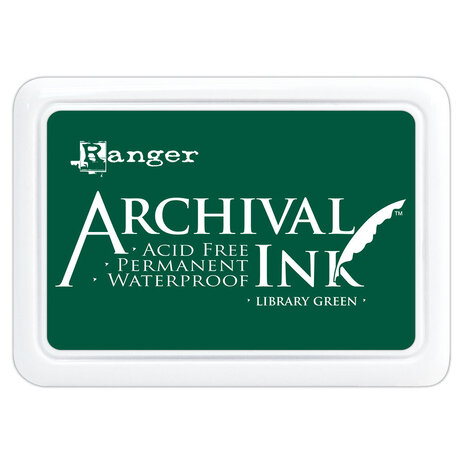 Ranger Ranger Archival Ink Pad Library Green (AIP31475) Ranger Ranger Archival Ink Pad Library Green (AIP31475)
