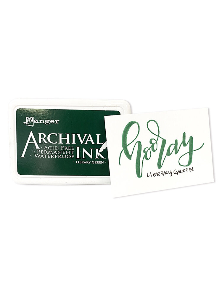 Ranger Ranger Archival Ink Pad Library Green (AIP31475) Ranger Ranger Archival Ink Pad Library Green (AIP31475)
