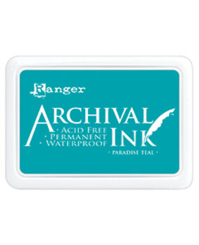 Ranger Ranger Archival Ink Pad Paradise Teal (AIP52500)