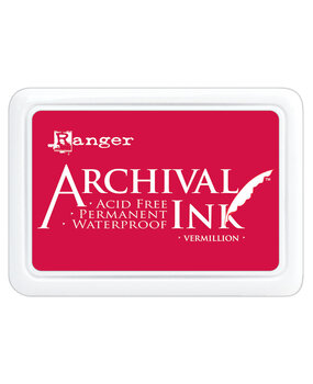 Ranger Ranger Archival Ink Pad Vermillion (AIP30461)