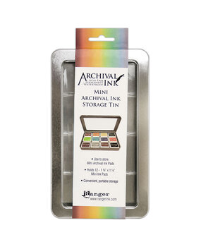 Ranger Ranger Archival Ink Mini Storage Tin (Empty) (AIMA58434)