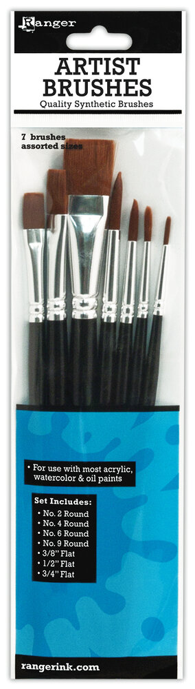 Ranger Ranger Artist Brush Set (7pcs) (BRU40842) Ranger Ranger Artist Brush Set (7pcs) (BRU40842)