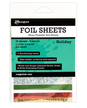 Ranger Ranger Shiny Transfer Foil Holiday (10pcs) (ISF48015) (DISCONTINUED)