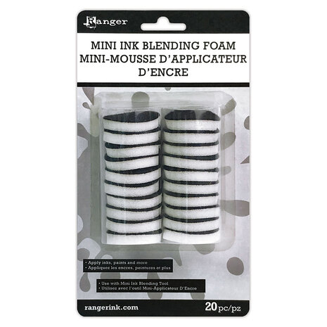 Ranger Ranger Mini Ink Blending Foam 1 Inch Round Replacement (20pcs) (IBT40972)