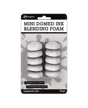 Ranger Ranger Mini Ink Blending Foam Domed Replacement (10pcs) (IBT77176)