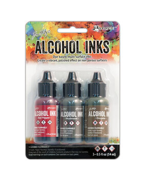 Ranger Tim Holtz Alcohol Ink - Kit Tuscan Garden (TIM20707)