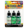 Ranger Tim Holtz Alcohol Ink - Kit Mint/Green Spectrum 3x0.5 oz (TAK69652) Ranger Tim Holtz Alcohol Ink - Kit Mint/Green Spectrum 3x0.5 oz (TAK69652)