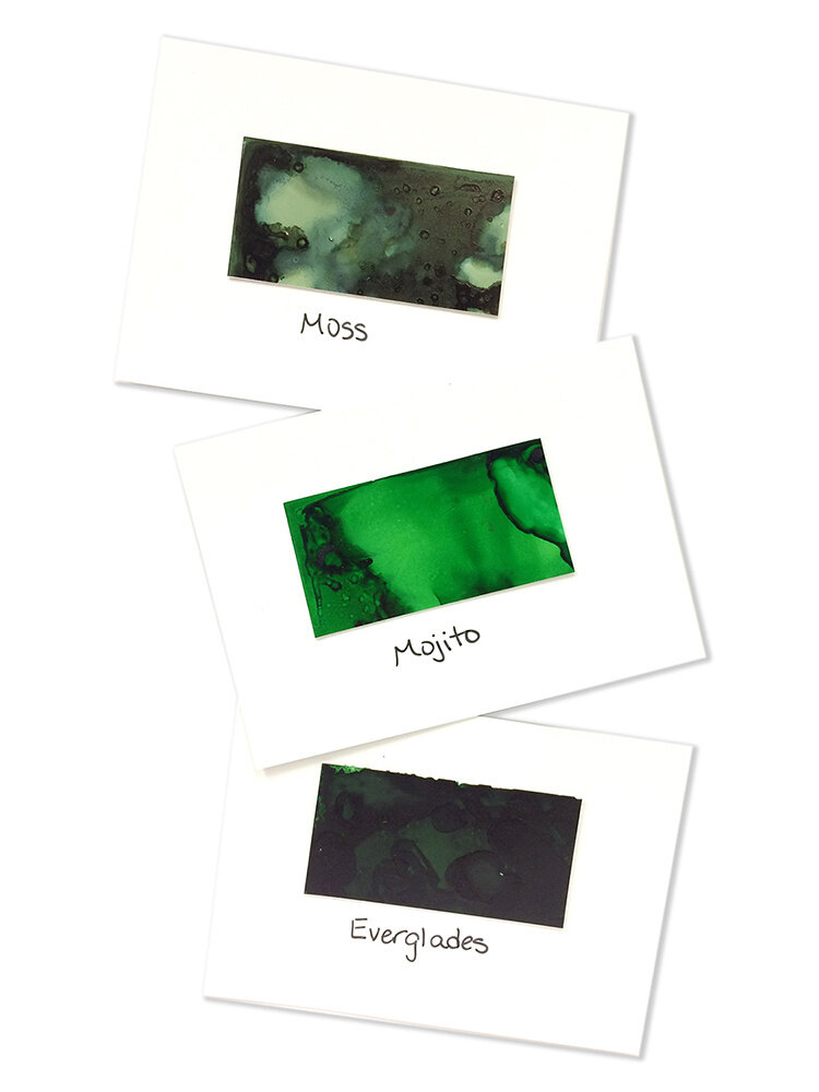 Ranger Tim Holtz Alcohol Ink - Kit Mint/Green Spectrum 3x0.5 oz (TAK69652) Ranger Tim Holtz Alcohol Ink - Kit Mint/Green Spectrum 3x0.5 oz (TAK69652)