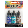 Ranger Tim Holtz Alcohol Ink - Kit Mariner (TAK40866) Ranger Tim Holtz Alcohol Ink - Kit Mariner (TAK40866)
