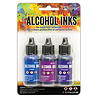 Ranger Tim Holtz Alcohol Ink - Kits Indigo/Violet Spectrum 3x0.5 oz (TAK69775) Ranger Tim Holtz Alcohol Ink - Kits Indigo/Violet Spectrum 3x0.5 oz (TAK69775)