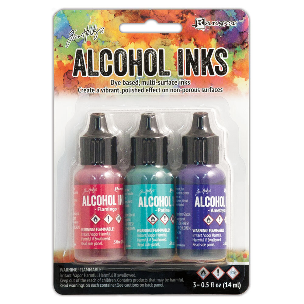 Ranger Tim Holtz Alcohol Ink - Kit Beach Deco (TAK52548) Ranger Tim Holtz Alcohol Ink - Kit Beach Deco (TAK52548)