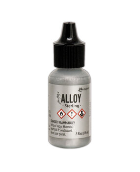 Ranger Tim Holtz Alcohol Alloy Sterling 0.5 fl oz (TAA71846) Ranger Tim Holtz Alcohol Alloy Sterling 0.5 fl oz (TAA71846)