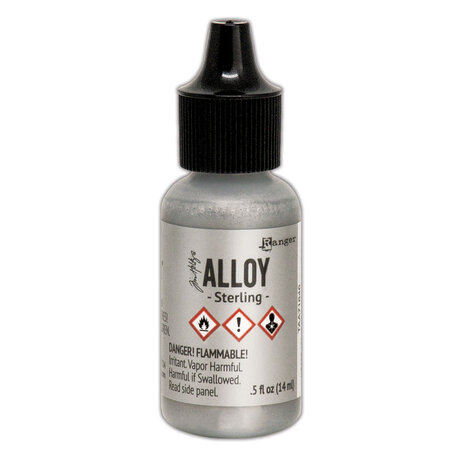 Ranger Tim Holtz Alcohol Alloy Sterling 0.5 fl oz (TAA71846) Ranger Tim Holtz Alcohol Alloy Sterling 0.5 fl oz (TAA71846)
