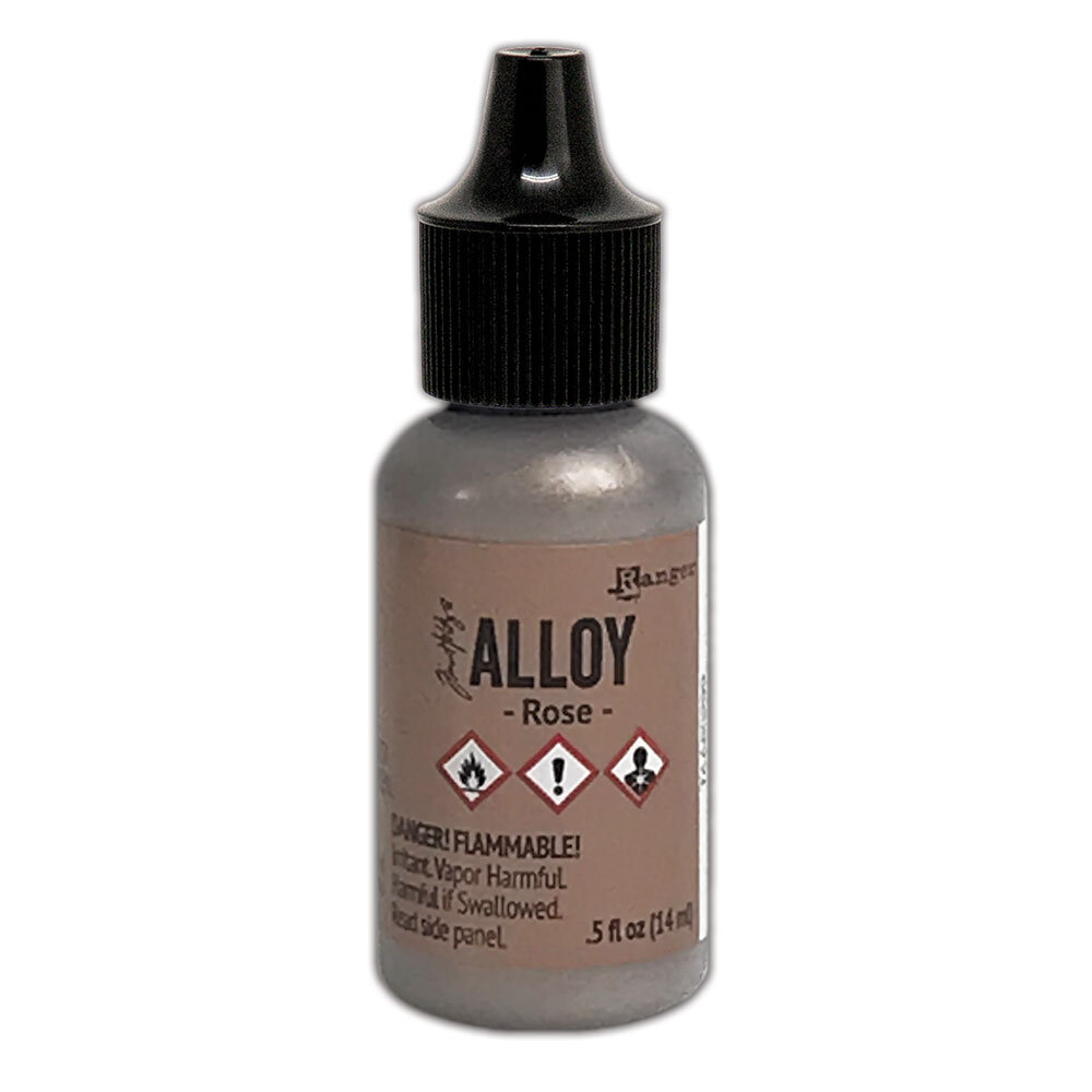 Ranger Tim Holtz Alcohol Alloy Rose 0.5 fl oz (TAA80299) Ranger Tim Holtz Alcohol Alloy Rose 0.5 fl oz (TAA80299)