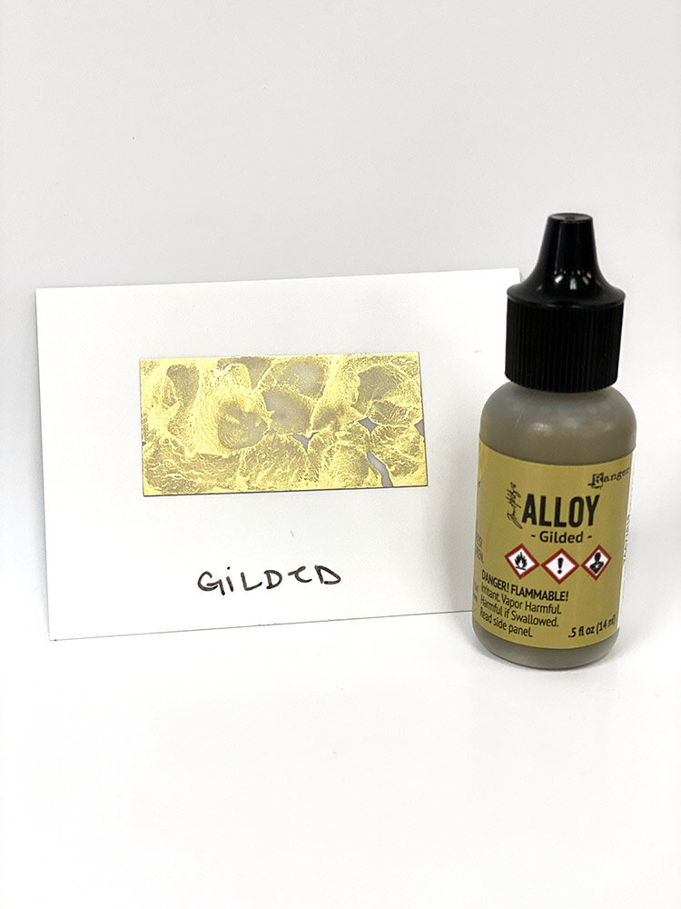 Ranger Tim Holtz Alcohol Alloy Gilded 0.5 fl oz (TAA71815) Ranger Tim Holtz Alcohol Alloy Gilded 0.5 fl oz (TAA71815)