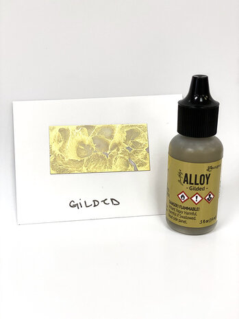 Ranger Tim Holtz Alcohol Alloy Gilded 0.5 fl oz (TAA71815) Ranger Tim Holtz Alcohol Alloy Gilded 0.5 fl oz (TAA71815)
