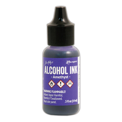 Ranger Tim Holtz Alcohol Ink Amethyst 0.5 fl oz (TAL52579) Ranger Tim Holtz Alcohol Ink Amethyst 0.5 fl oz (TAL52579)