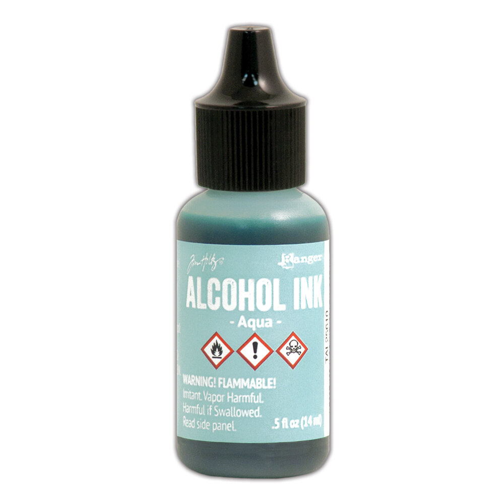 Ranger Tim Holtz Alcohol Ink Aqua 0.5 fl oz (TAL25610) Ranger Tim Holtz Alcohol Ink Aqua 0.5 fl oz (TAL25610)