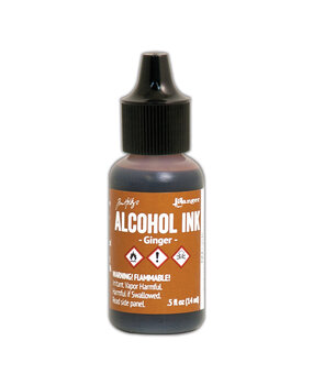 Ranger Tim Holtz Alcohol Ink Ginger 0.5 fl oz (TIM22046)