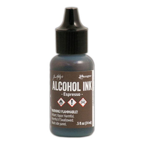 Ranger Tim Holtz Alcohol Ink Espresso 0.5 fl oz (TIM22039) Ranger Tim Holtz Alcohol Ink Espresso 0.5 fl oz (TIM22039)