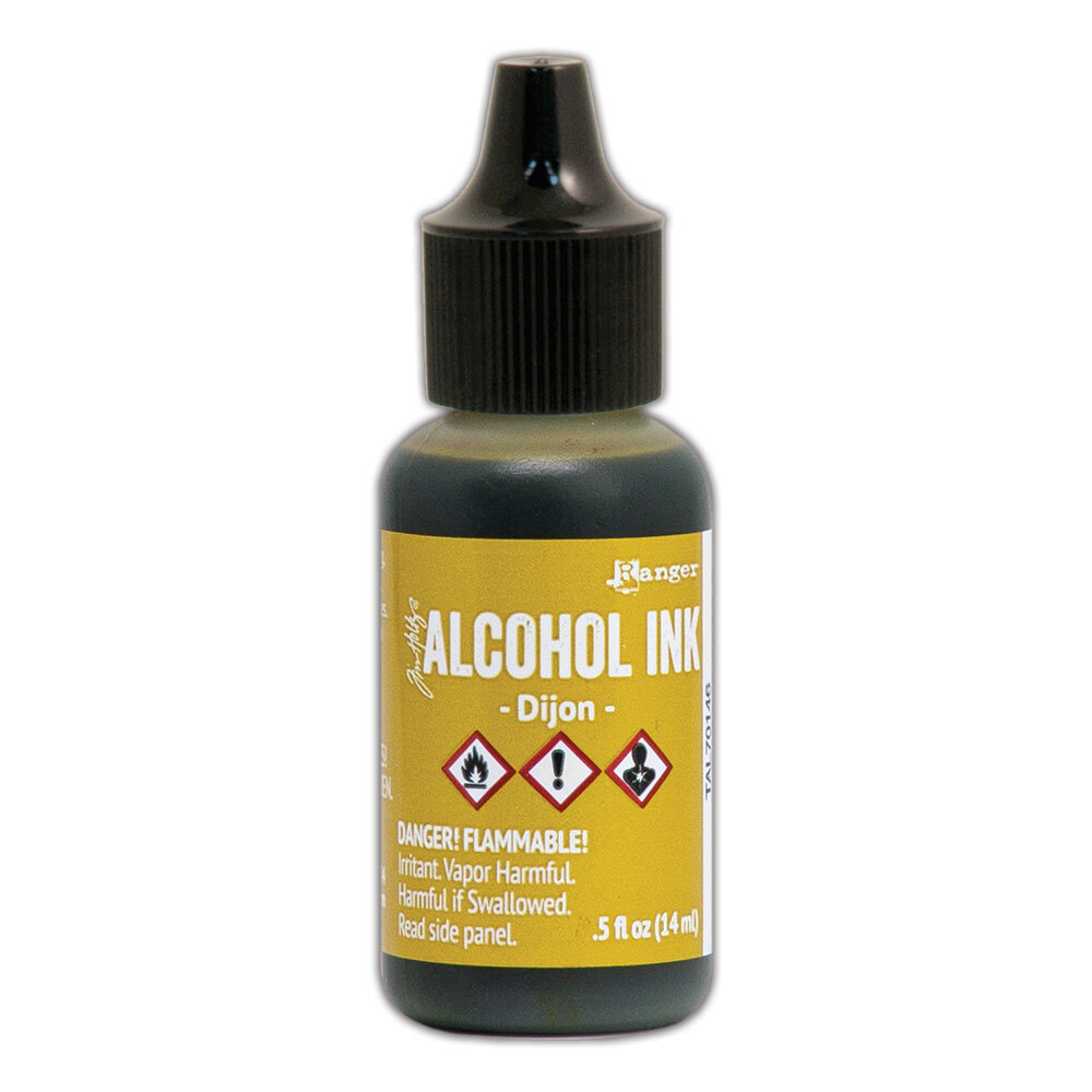 Ranger Tim Holtz Alcohol Ink Dijon 0.5 fl oz (TAL70146)