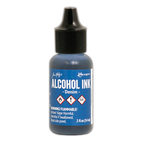 Ranger Tim Holtz Alcohol Ink Denim 0.5 fl oz (TIM22015)