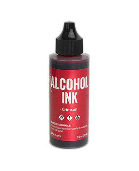Ranger Tim Holtz Alcohol Ink Crimson 2 fl oz (TAG76216)